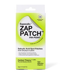 Carbon Theory Supacylic. Zap Patch Pin-Point Salicylic Acid Spot Patches 20 vnt.