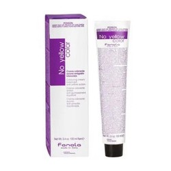 Fanola No Yellow Toner Colouring Cream - Professional permanent hair color Violet