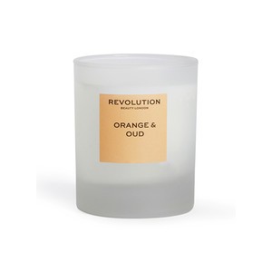 Revolution Home Orange & Oud Scented Candle - Vonná svíčka 170 g