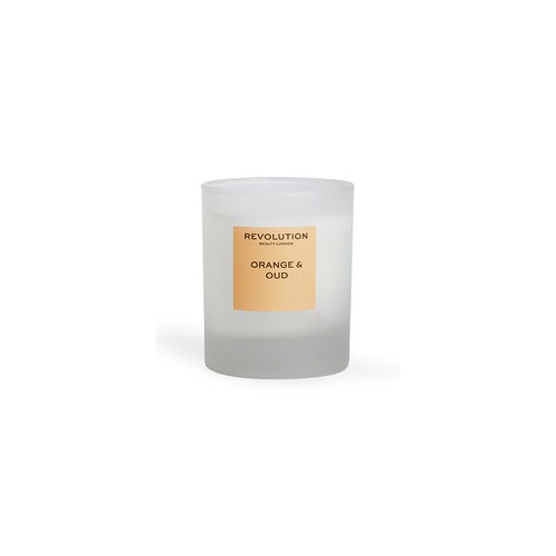 Revolution Home Orange & Oud Scented Candle - Vonná svíčka 170 g