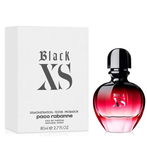 Paco Rabanne Black XS for Her Eau de Parfum EDP Tester kvepalai moterims, 80 ml
