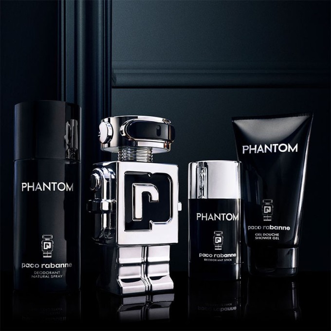 Paco Rabanne Phantom Dovanų rinkinys EDT 100 ml ir purškiamas dezodorantas 150 ml vyrams