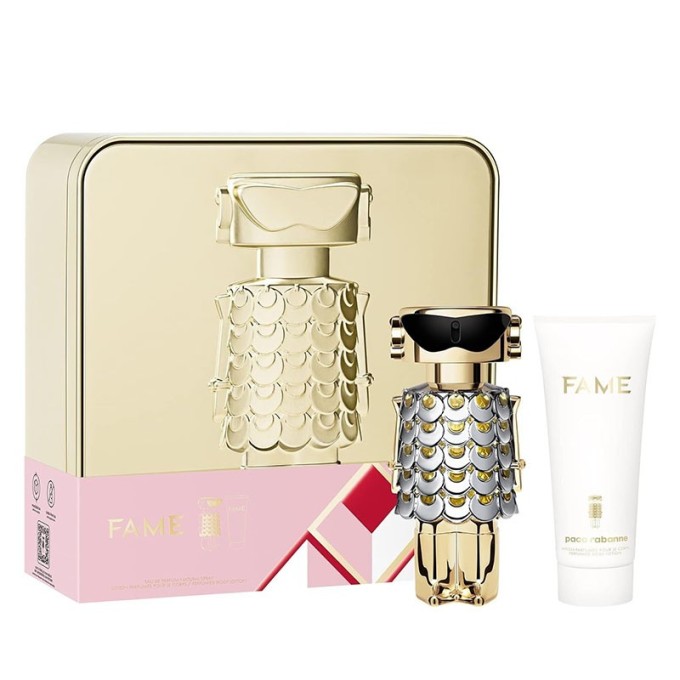 Paco Rabanne Fame dovanų rinkinys – EDP 80 ml ir kūno losjonas 100 ml