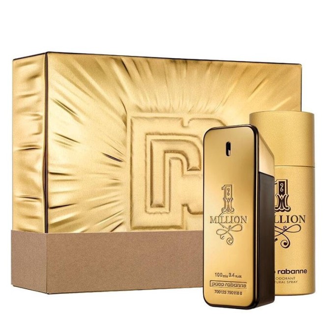 Paco Rabanne 1 Million rinkinys 100 ml EDT ir dezodorantas 1 Million 150 ml vyrams