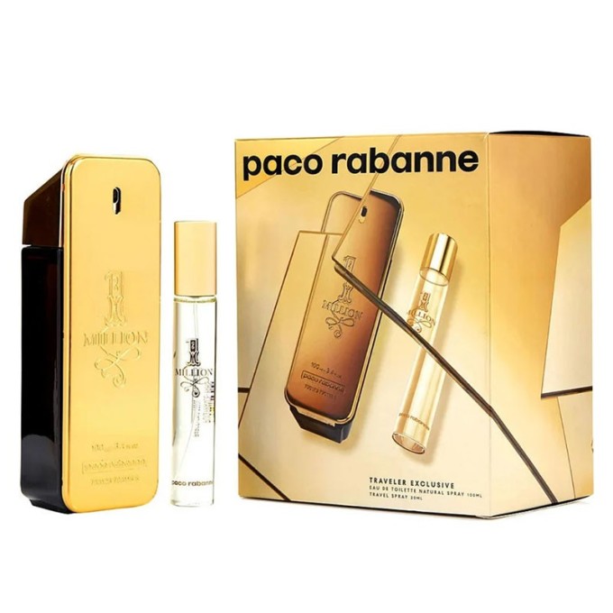 Paco Rabanne 1 Million Dovanų rinkinys EDT 100 ml ir EDT 20 ml vyrams