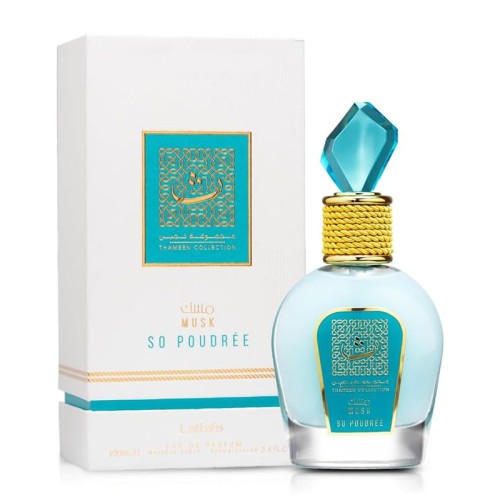 Lattafa With Poudree Musk EDP kvepalai moterims, 100 ml
