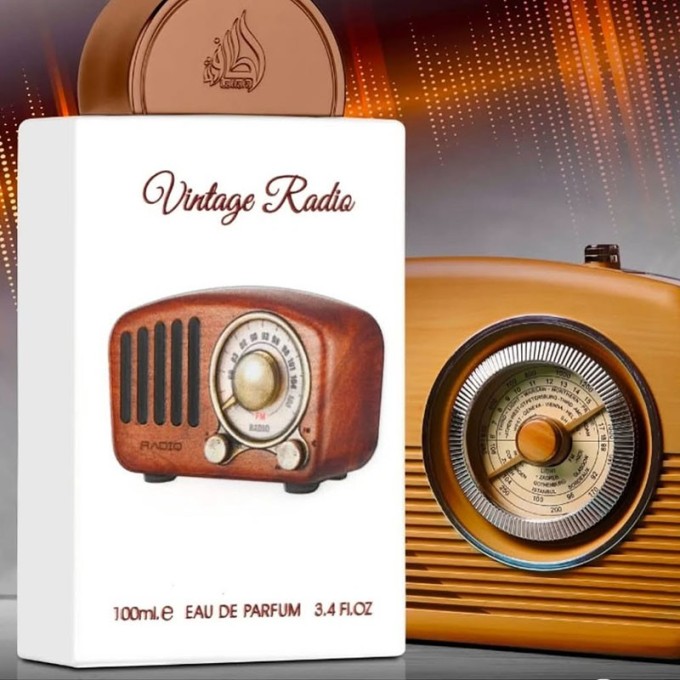 Lattafa Vintage Radio EDP kvepalai, 100 ml