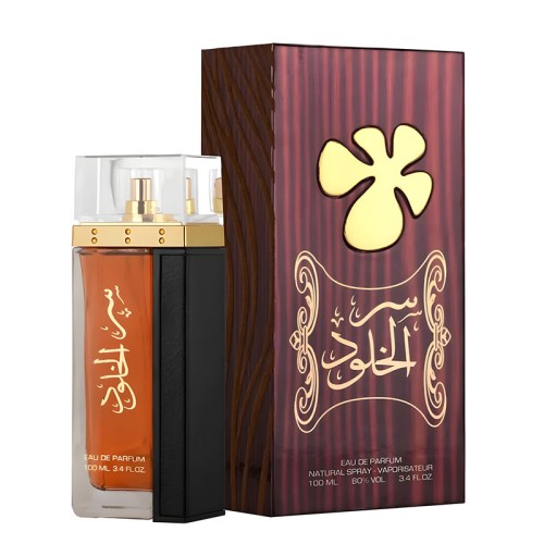 Lattafa Ser Al Khulood Brown EDP unisex kvepalai, 100 ml