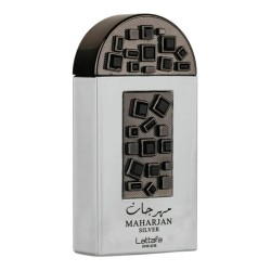 Lattafa Maharjan Silver EDP unisex kvepalai, 100 ml