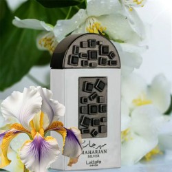 Lattafa Maharjan Silver EDP unisex kvepalai, 100 ml