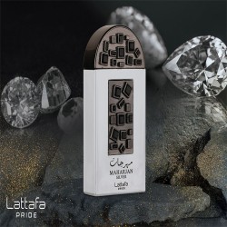 Lattafa Maharjan Silver EDP unisex kvepalai, 100 ml