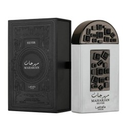 Lattafa Maharjan Silver EDP unisex kvepalai, 100 ml