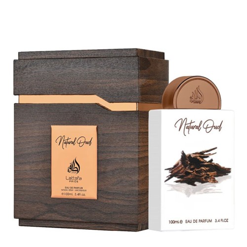 Lattafa Natural Oud EDP kvepalai moterims, 100 ml