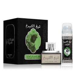 Lattafa Sheikh Al Shuyukh Dovanų rinkinys EDP 50 ml ir purškiamas dezodorantas 50 ml unisex