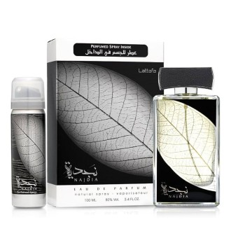 Lattafa Najdia Dovanų rinkinys EDP 100 ml ir purškiamas dezodorantas 50 ml unisex