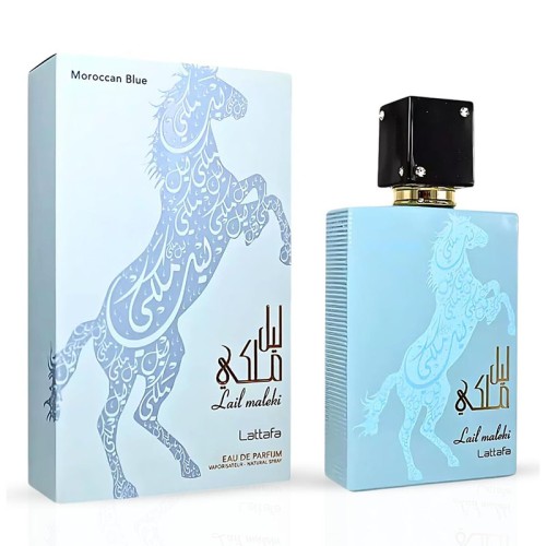 Lattafa Lail Maleki Moroccon Blue EDP unisex kvepalai, 100 ml