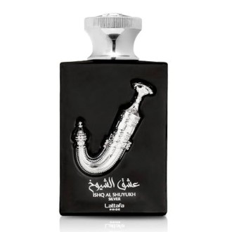 Lattafa Ishq Al Shuyukh Silver EDP unisex kvepalai, 100 ml
