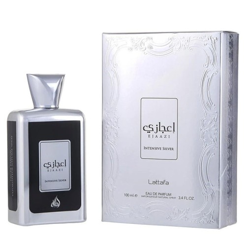 Lattafa Ejaazi Intensive Silver EDP unisex kvepalai, 100 ml