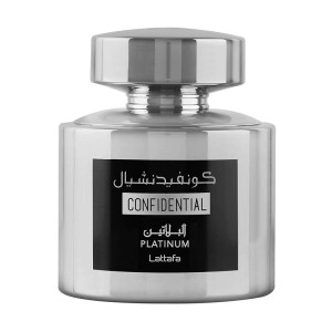 Lattafa Confidentila Platinum EDP unisex kvepalai, 100 ml