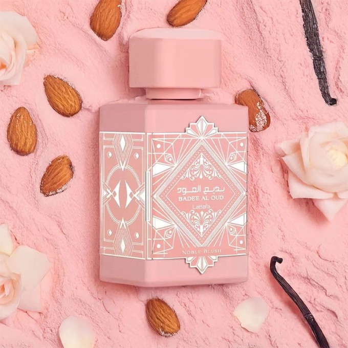 Lattafa Badee Al Oud Noble Blush EDP kvepalai moterims, 100 ml