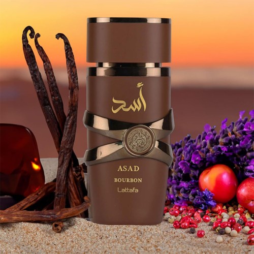 Lattafa Asad Bourbon EDP kvepalai vyrams, 100 ml