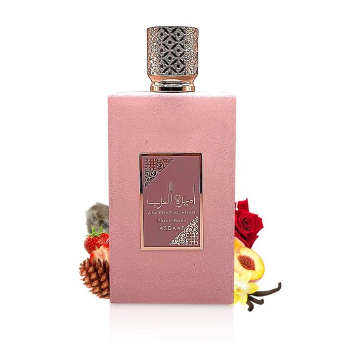 Lattafa Ameerat Al Arab Prive Rose EDP kvepalai moterims, 100 ml