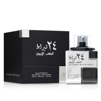 Lattafa 24 Carat White Gold EDP unisex kvepalai, 100 ml 2