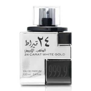 Lattafa 24 Carat White Gold EDP unisex kvepalai, 100 ml