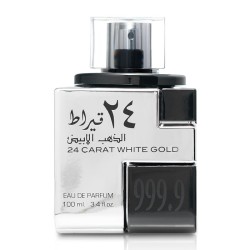 Lattafa 24 Carat White Gold EDP unisex kvepalai, 100 ml