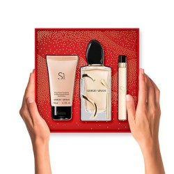Armani Sì kvepalų rinkinys EDP 100 ml, kūno losjonas 50 ml ir EDP 10 ml kvepalai moterims