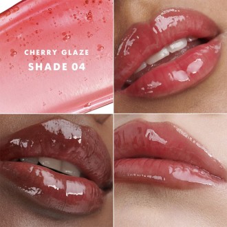 Armani Prisma Glass Lip Gloss lūpų blizgis 3,5 ml - atspalvis 04 Cherry Glaze 2