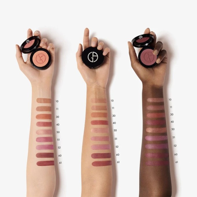 Armani Luminous Silk Glow Blush - švytėjimo suteikiantys skaistalai, 4 g, atspalvis 30 Offbeat