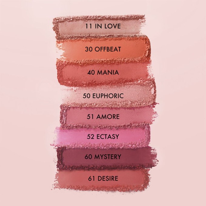 Armani Luminous Silk Glow Blush - švytėjimo suteikiantys skaistalai, 4 g, atspalvis 51 Amore