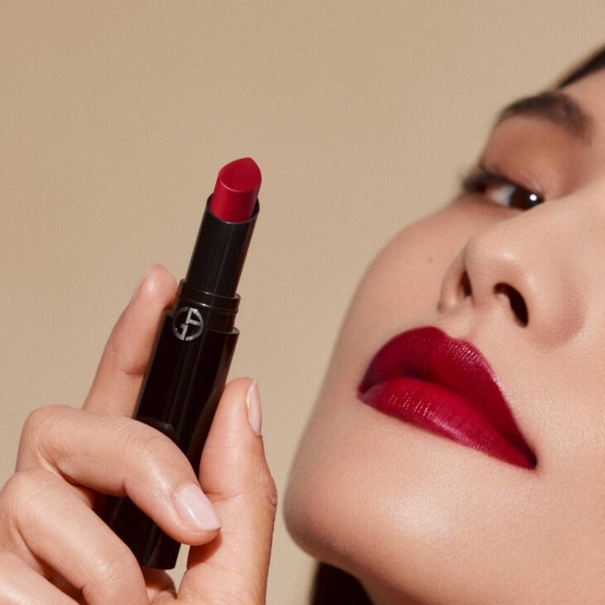 Armani Lip Power - ilgai išliekantys lūpų dažai, 3,1 g - 400 Four Hundred