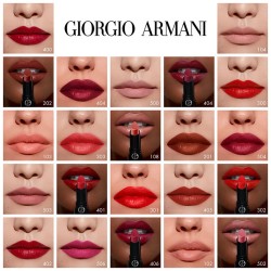 Armani Lip Power - ilgai išliekantys lūpų dažai, 3,1 g - 400 Four Hundred