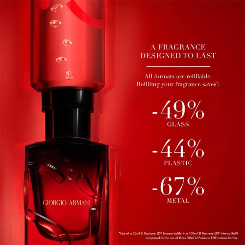 Armani Sì Passione Intense EDP kvepalų papildymas 100 ml moterims