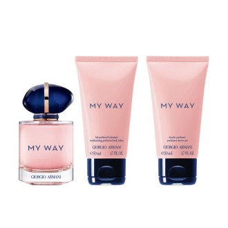 Armani My Way dovanų rinkinys EDP 50 ml, kūno losjonas 50 ml and dušo želė 50 ml 2