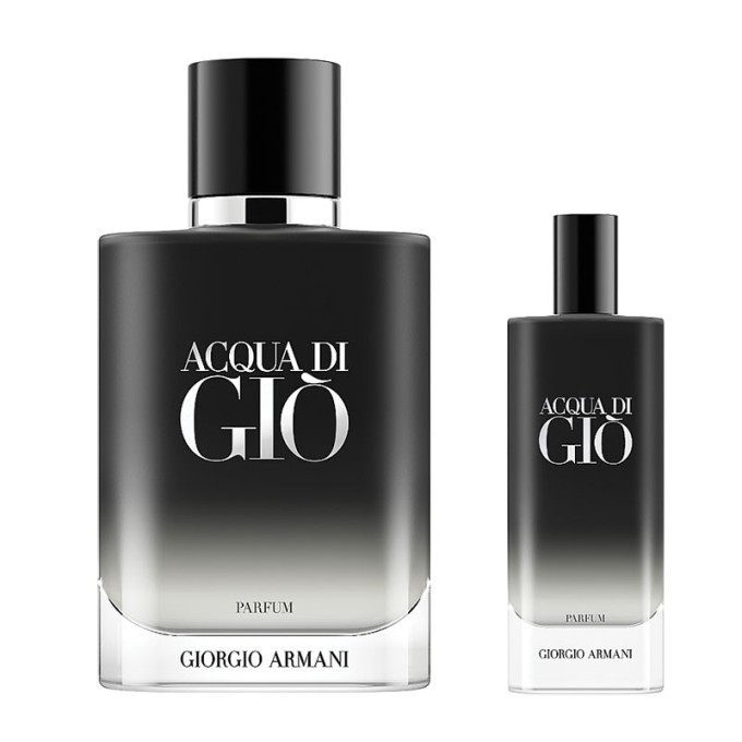 Armani Acqua Di Gio Parfum kvepalų rinkinys Parfum 100 ml ir 15 ml