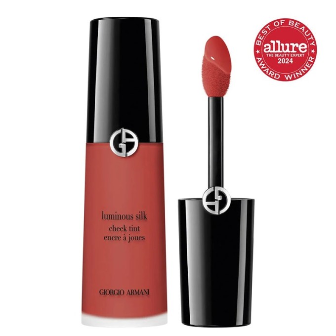 Armani Luminous Silk Cheek Tint skysti skaistalai 12 ml, atspalvis 41 Flaming Red