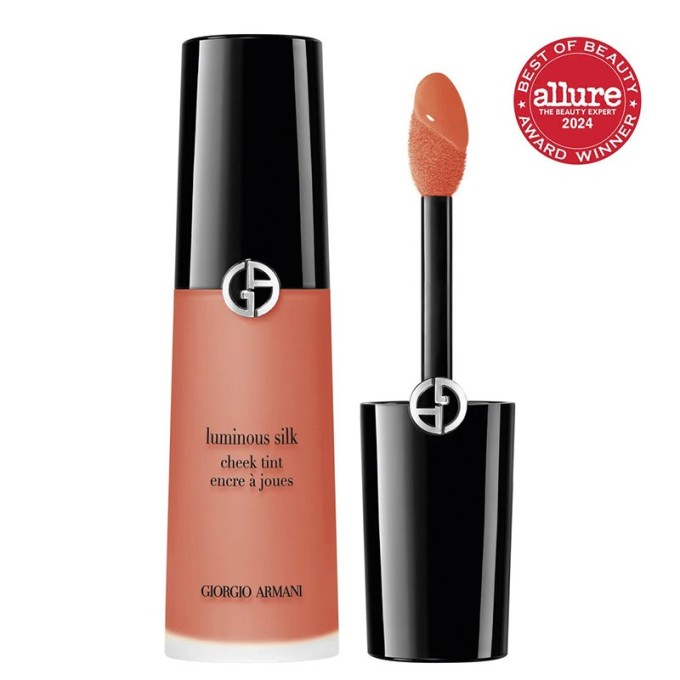 Armani Luminous Silk Cheek Tint skysti skaistalai 12 ml, atspalvis 31 Vivid Coral