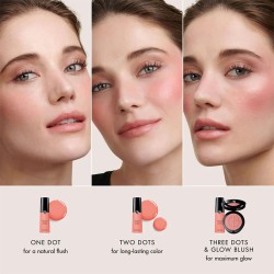 Armani Luminous Silk Cheek Tint skysti skaistalai 12 ml, atspalvis 65 Intense Berry