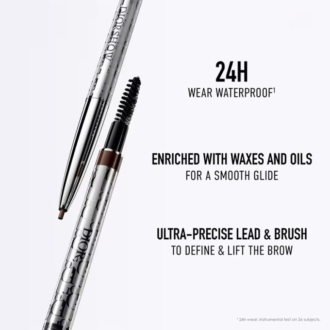 Dior Diorshow Ultra-Fine Precision Brow Pencil antakių pieštukas 002 Dark Brown
