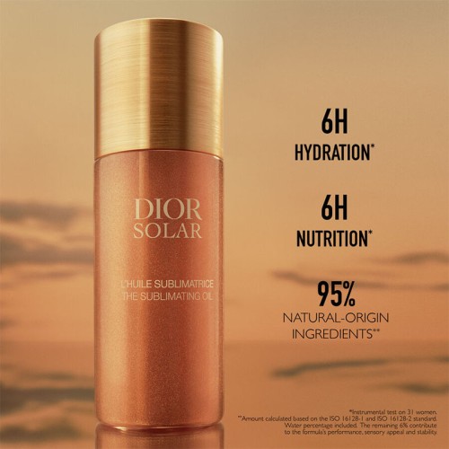 Dior Solar The Sublimating Oil- spindesio suteikiantis kūno, veido ir plaukų aliejus 125 ml