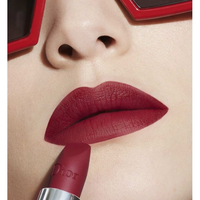 Dior Rouge Dior Velvet Lipstick lūpų dažai 3,5 g, 666 Rouge en Diable