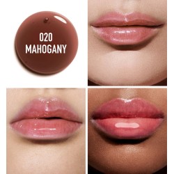 Dior Addict Lip Glow Oil - Toning lip oil blizgus lūpų aliejus 6 ml, 020 Mahogany