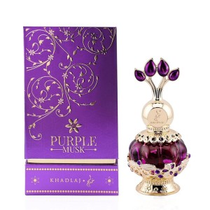 Khadlaj Purple Musk Perfumed Oil 20 ml kvepalai moterims 2