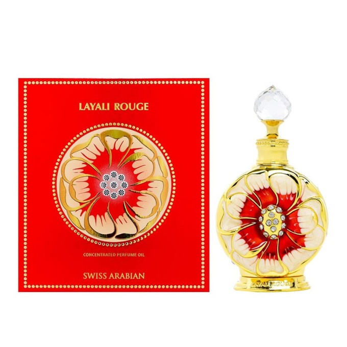 Swiss Arabian Layali Rouge aliejiniai kvepalai 15 ml moterims