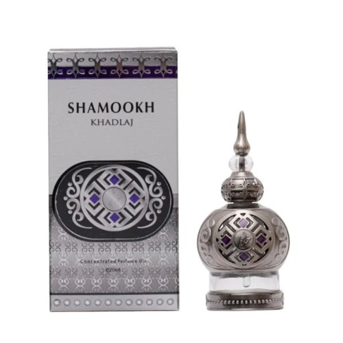 Khadlaj Shamookh Silver koncentruoti aliejiniai kvepalai be alkoholio 20 ml unisex