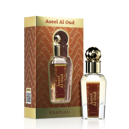 Khadlaj Aseel Al Oud aliejiniai kvepalai 15 ml unisex