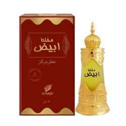 Afnan Mukhallat Abiyad aliejiniai kvepalai 20 ml unisex